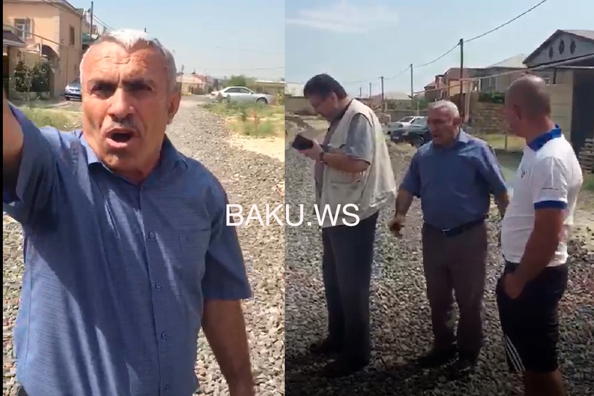 Vətəndaşlarla aqressiv danışan Bələdiyyə işçisi cəzalandırılıb – VİDEO