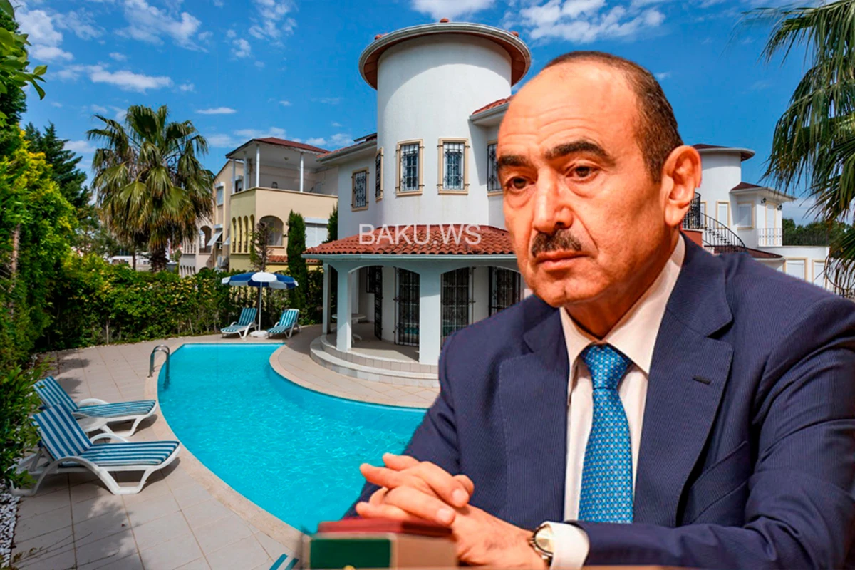 Əli Həsənov lüks villasında istirahət edir