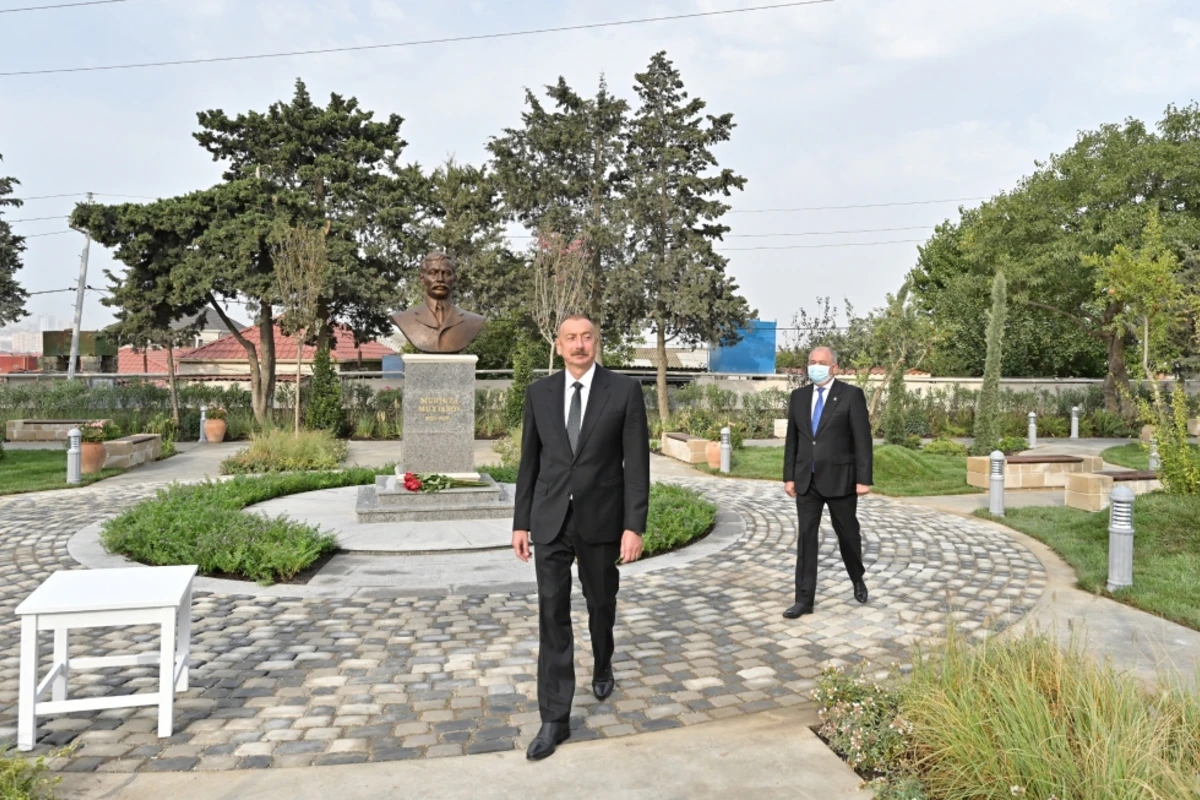Президент Ильхам Алиев принял участие в открытии парка в Баку - ФОТО