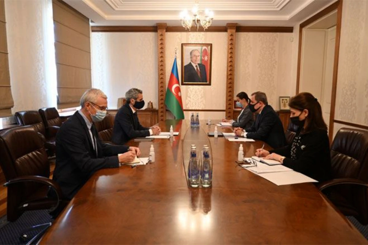 Ceyhun Bayramov Fransanın Azərbaycandakı səfiri ilə görüşüb - FOTO