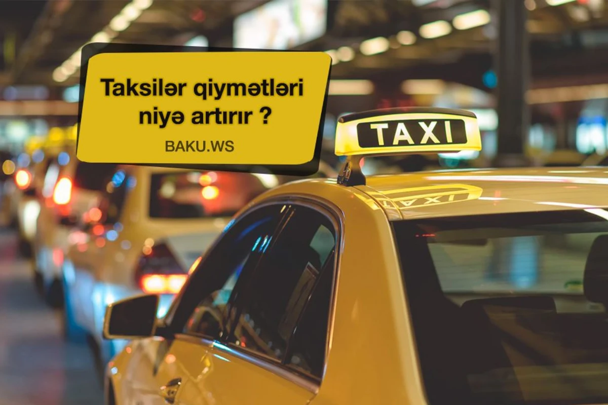 Həftəsonu qiymətləri od tutub yanan taksilər - VİDEO