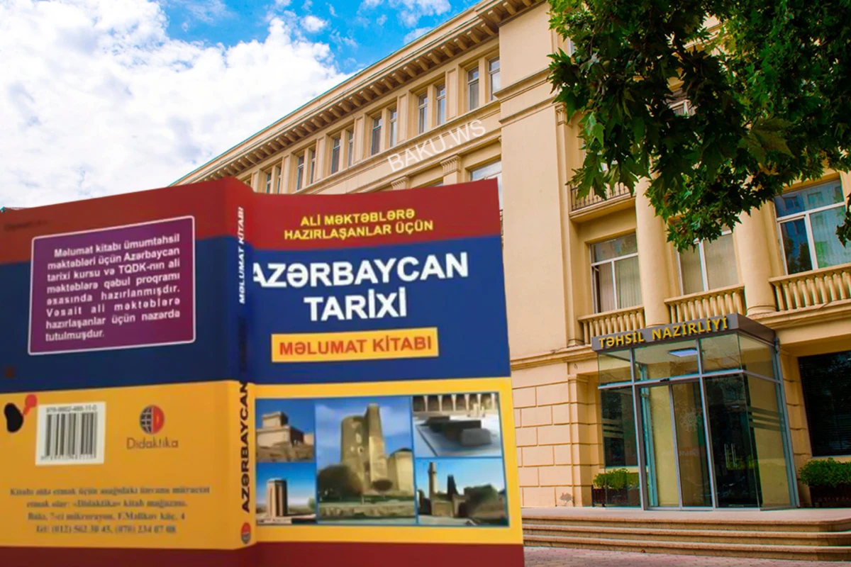 Nazirlikdən erməni bayrağı açıqlaması: Dərslik deyil Nazirlikdən erməni bayrağı açıqlaması: Dərslik deyil