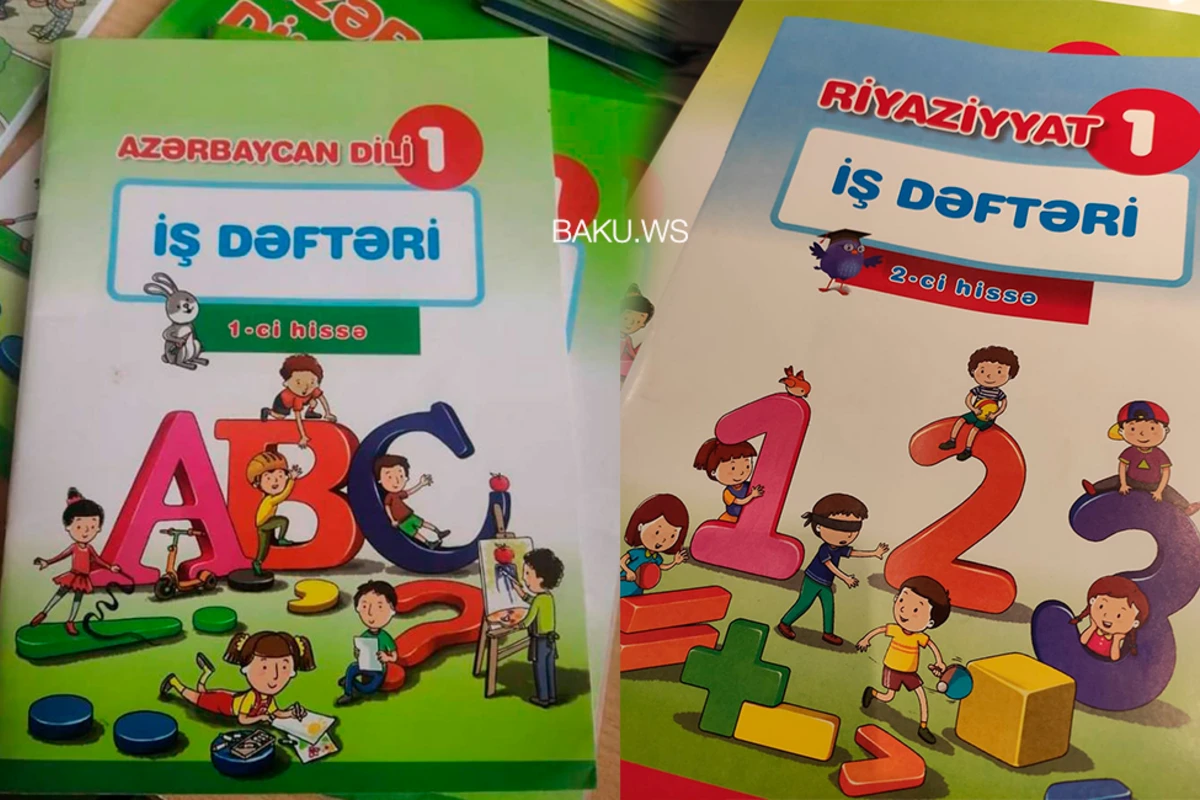 Məktəblilərin “iş dəftəri” problemi - FOTO