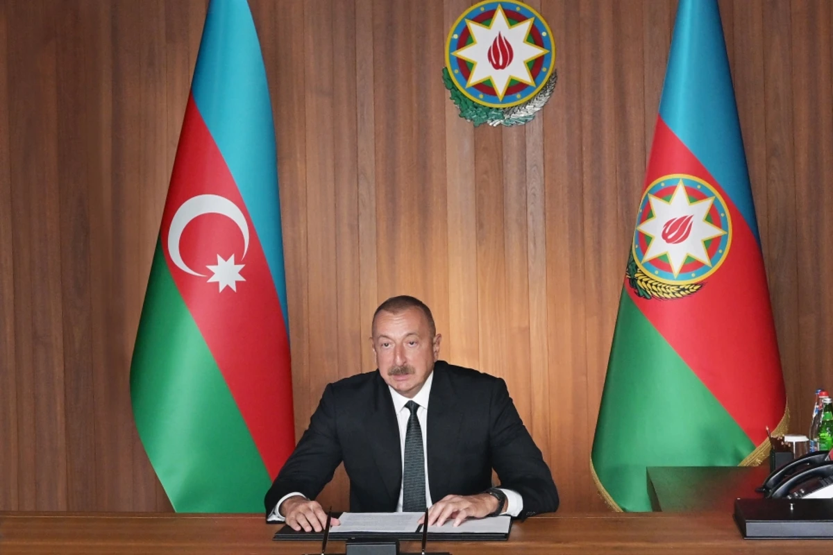 İlham Əliyev BMT Baş Assambleyasının 75-ci sessiyasında Ermənistanın təcavüzündən DANIŞDI İlham Əliyev BMT Baş Assambleyasının 75-ci sessiyasında Ermənistanın təcavüzündən DANIŞDI