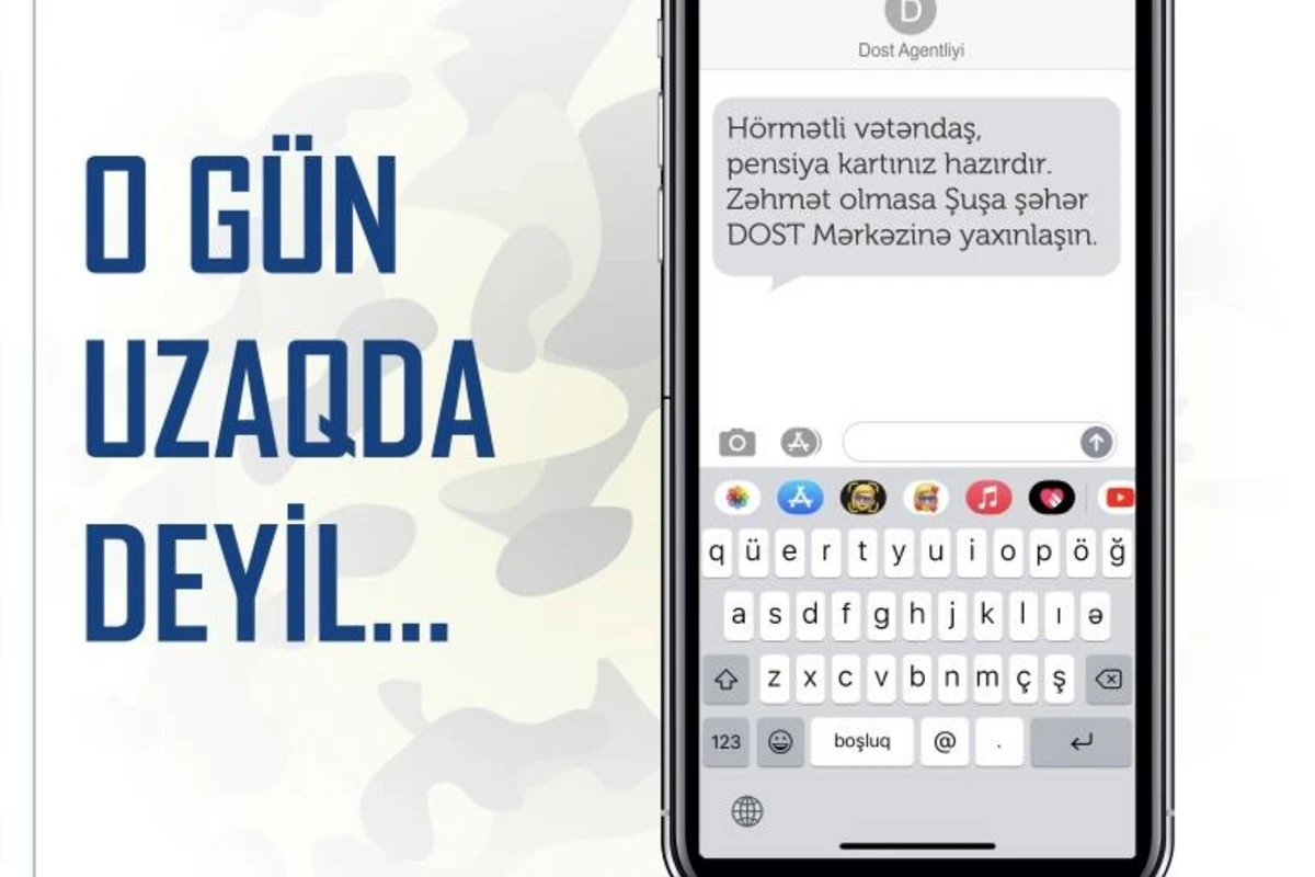Zəhmət olmasa Şuşa şəhər DOST Mərkəzinə yaxınlaşın - FOTO