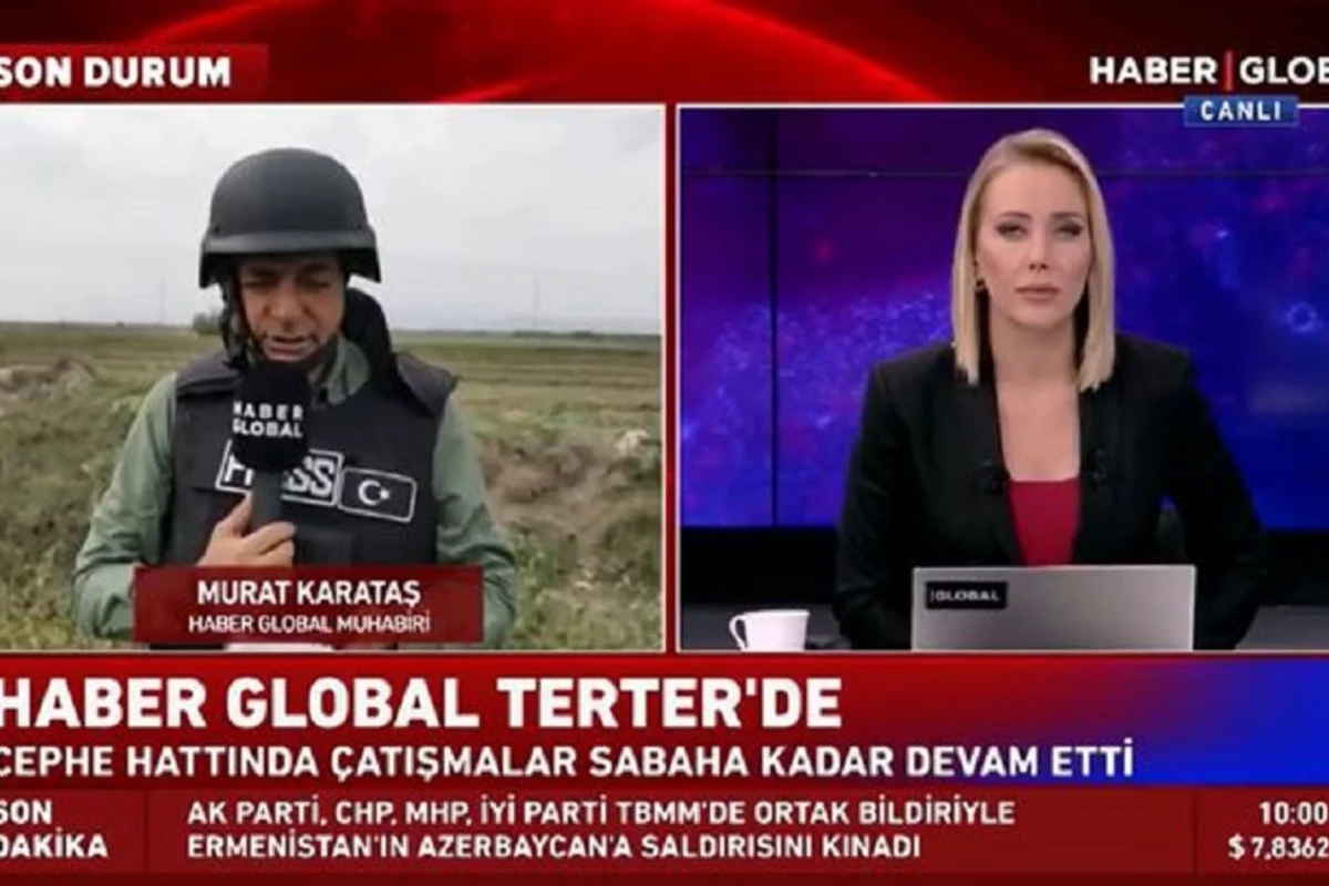 “HaberGlobal” cəbhə xəttində - VİDEO