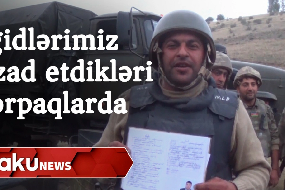 İşğaldan azad edilən torpaqlardan görüntülər - VİDEO İşğaldan azad edilən torpaqlardan görüntülər - VİDEO