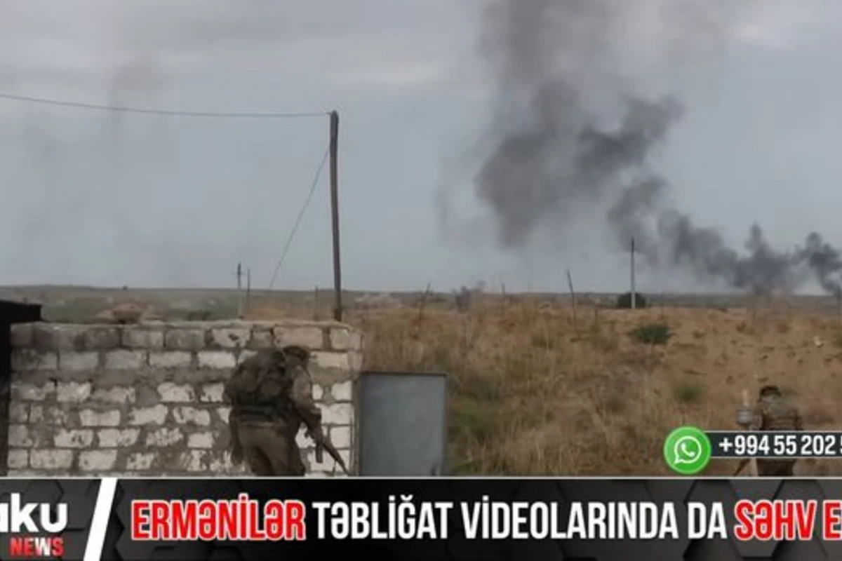 Ermənilər təbliğat videolarında da səhv edir - VİDEO Ermənilər təbliğat videolarında da səhv edir - VİDEO