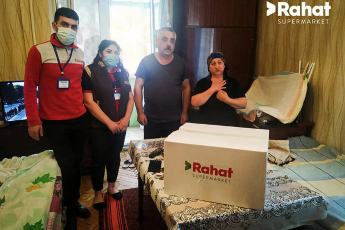 “Rahat” market hərbi xidmətdə olan əməkdaşlarının ailələrinin yanındadır - FOTO