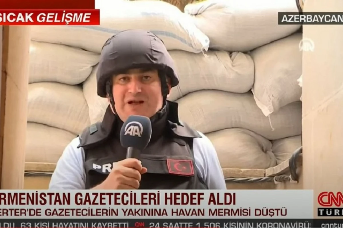 “CNN Türk” ermənilərin hücumuna məruz qalan jurnalistlərdən yazdı - VİDEO
