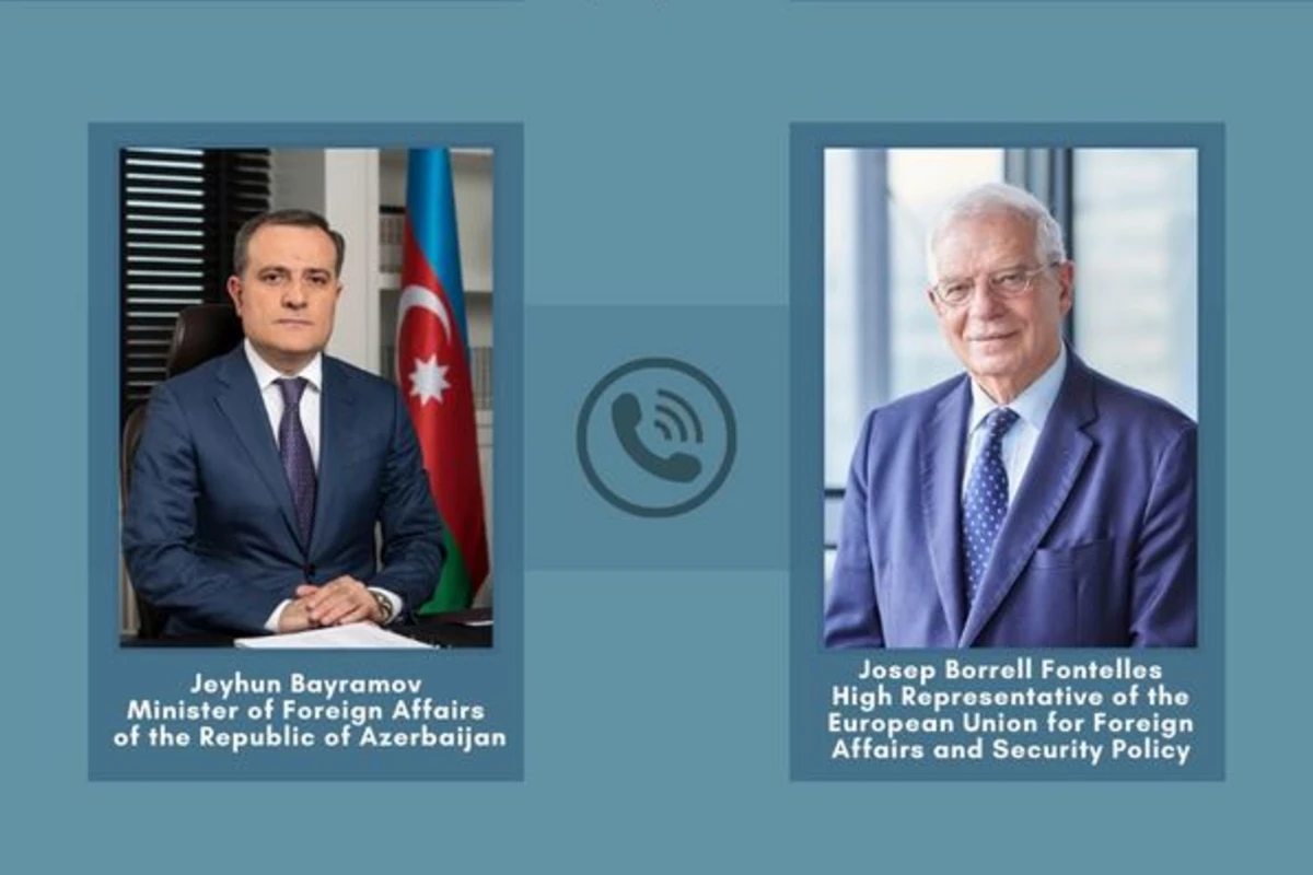 Ceyhun Bayramov Avropa İttifaqının ali nümayəndəsi ilə telefonla danışıb