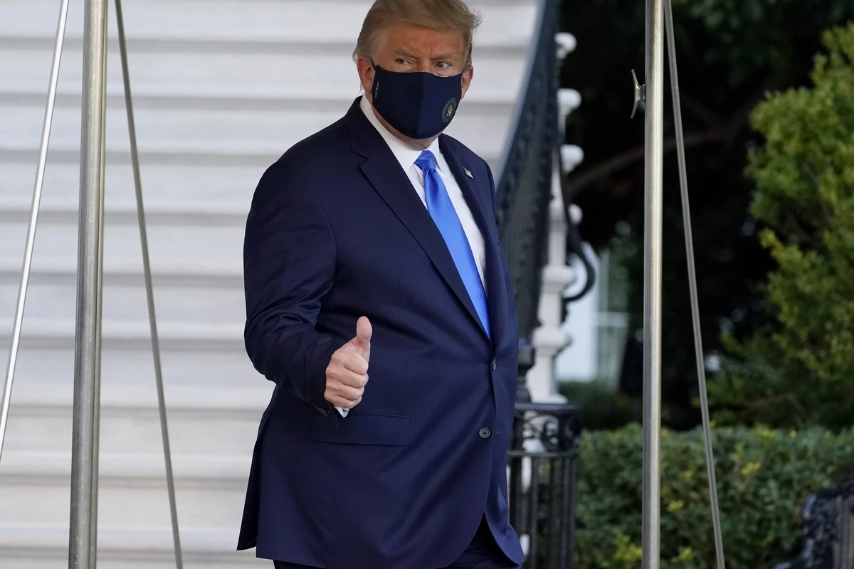 Трамп записал ВИДЕО из больницы, куда его доставили с коронавирусом