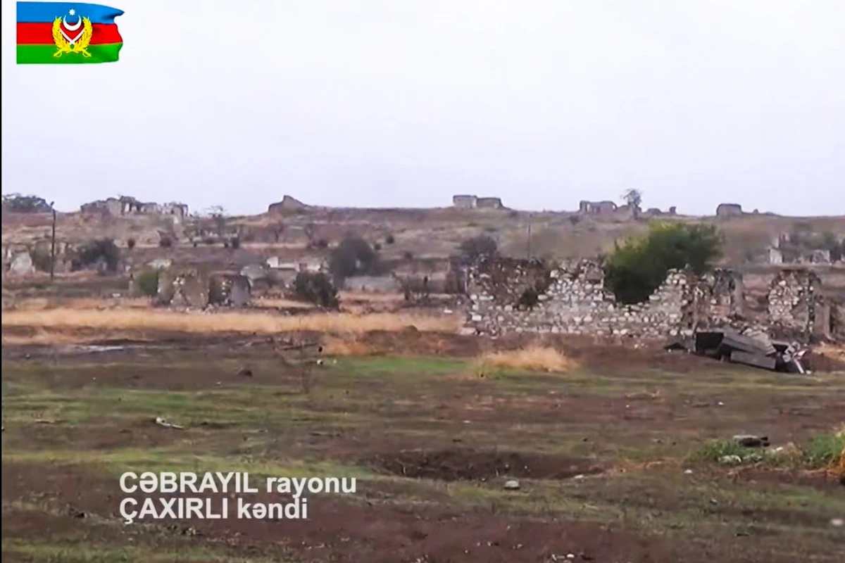 İşğaldan azad edilmiş Cəbrayıldan görüntülər - VİDEO
