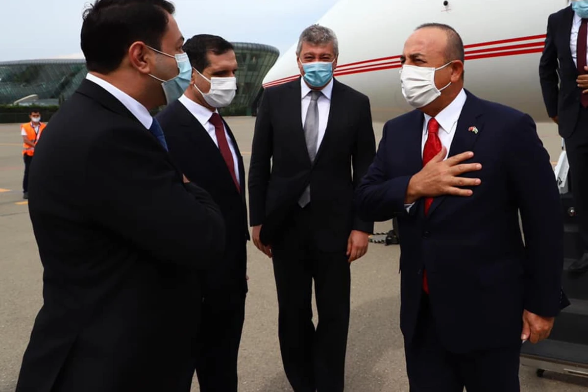 Mövlud Çavuşoğlu Bakıya gəldi - FOTO