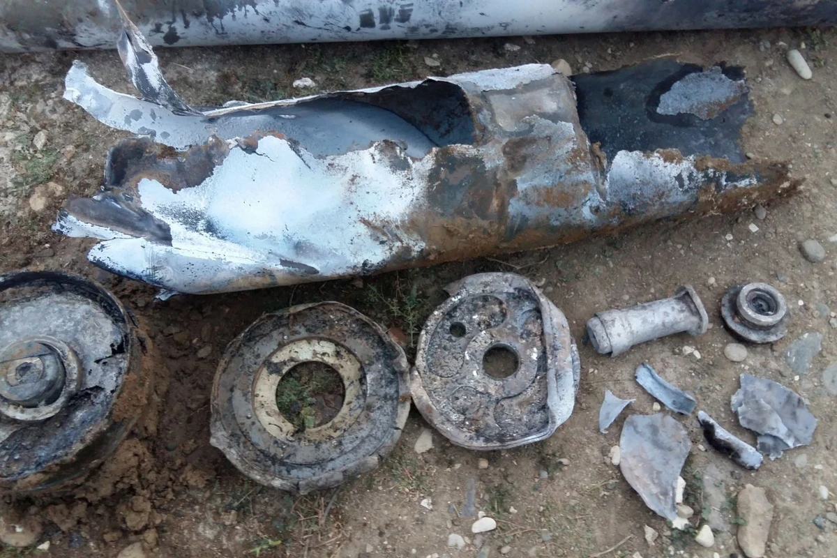 Ermənistanın Goranboya kasetli raket atması ilə bağlı daha bir FAKT - FOTO