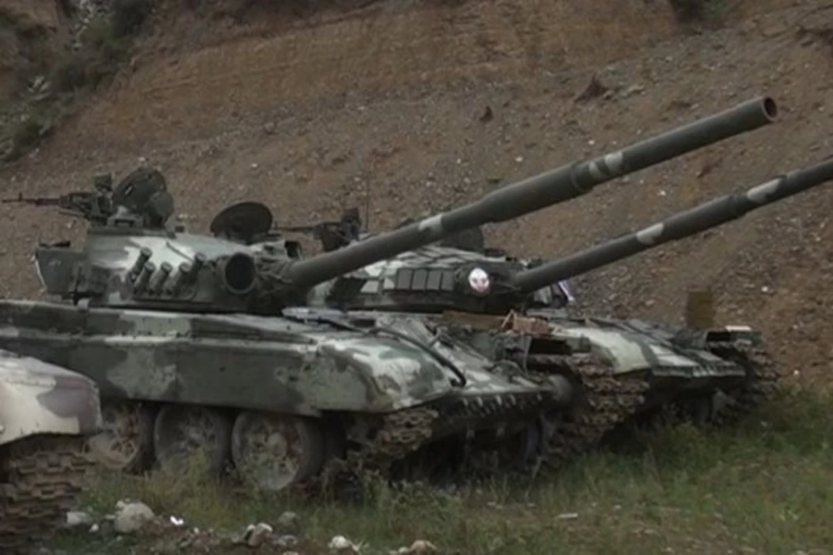 Очередные боевые трофеи Азербайджанской армии - ВИДЕО