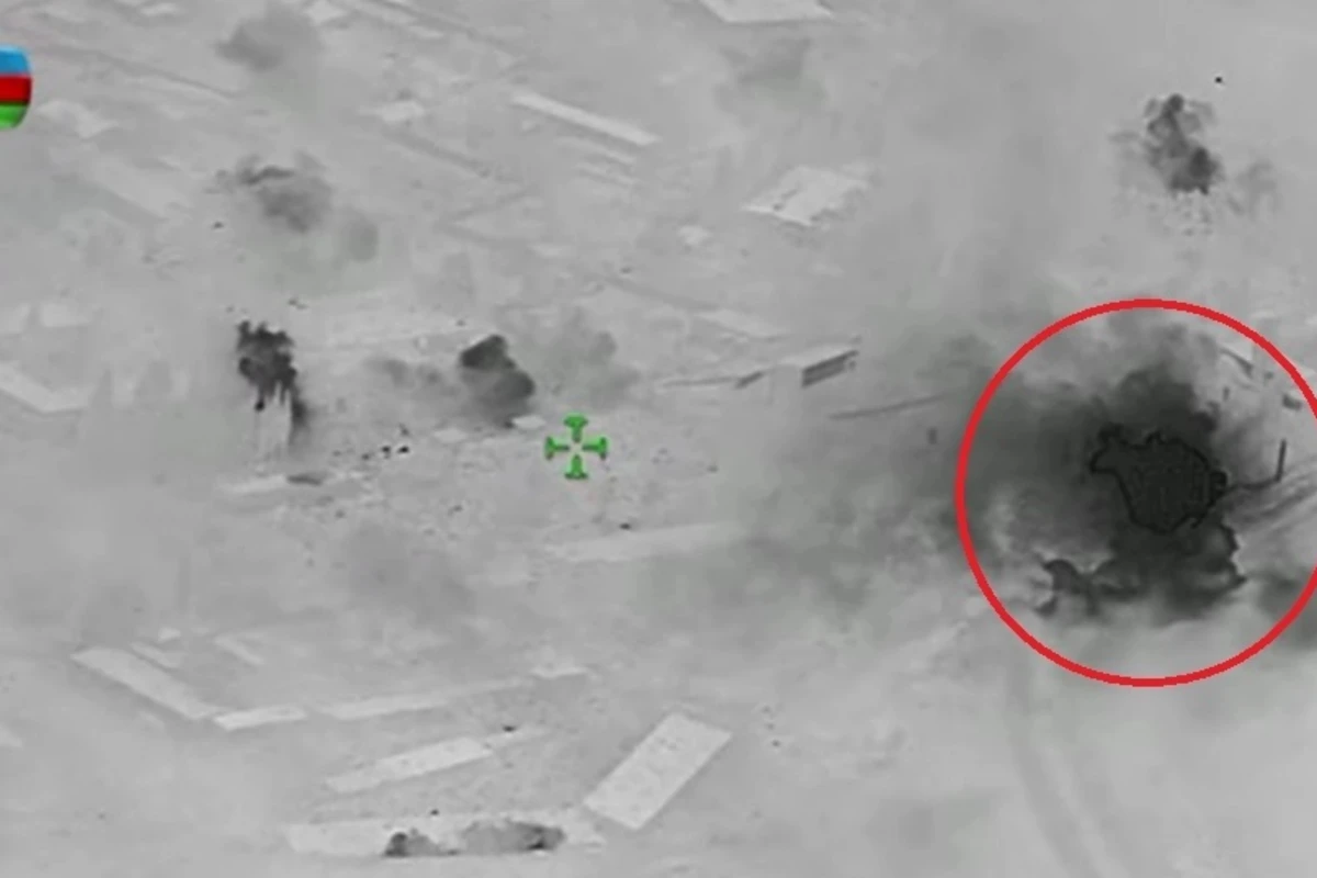 Азербайджанская армия нанесла удар по врагу в ходе ночных боев - ВИДЕО