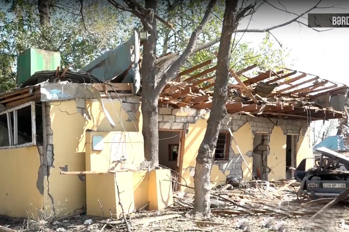 Düşmən Bərdəyə “Qrad” mərmisi atdı – VİDEO