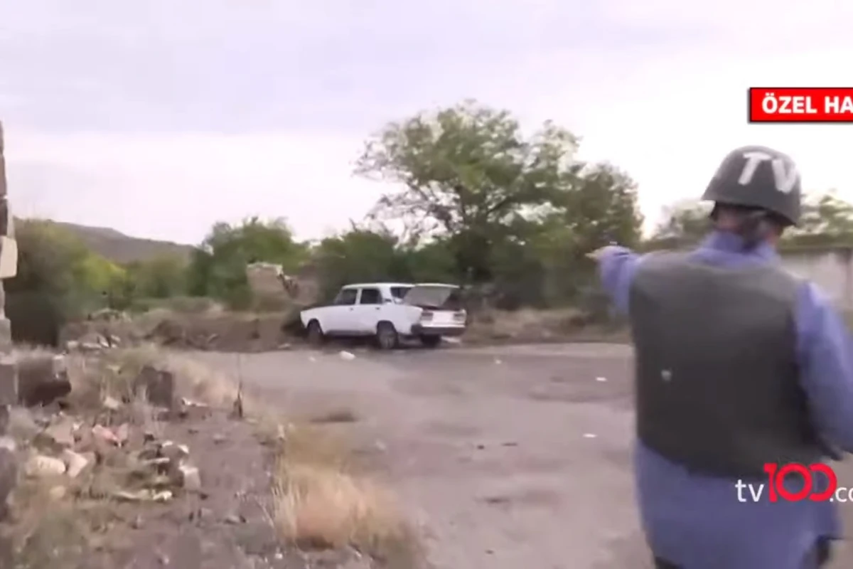 Эксклюзивные кадры из освобожденного Джебраила - ВИДЕО