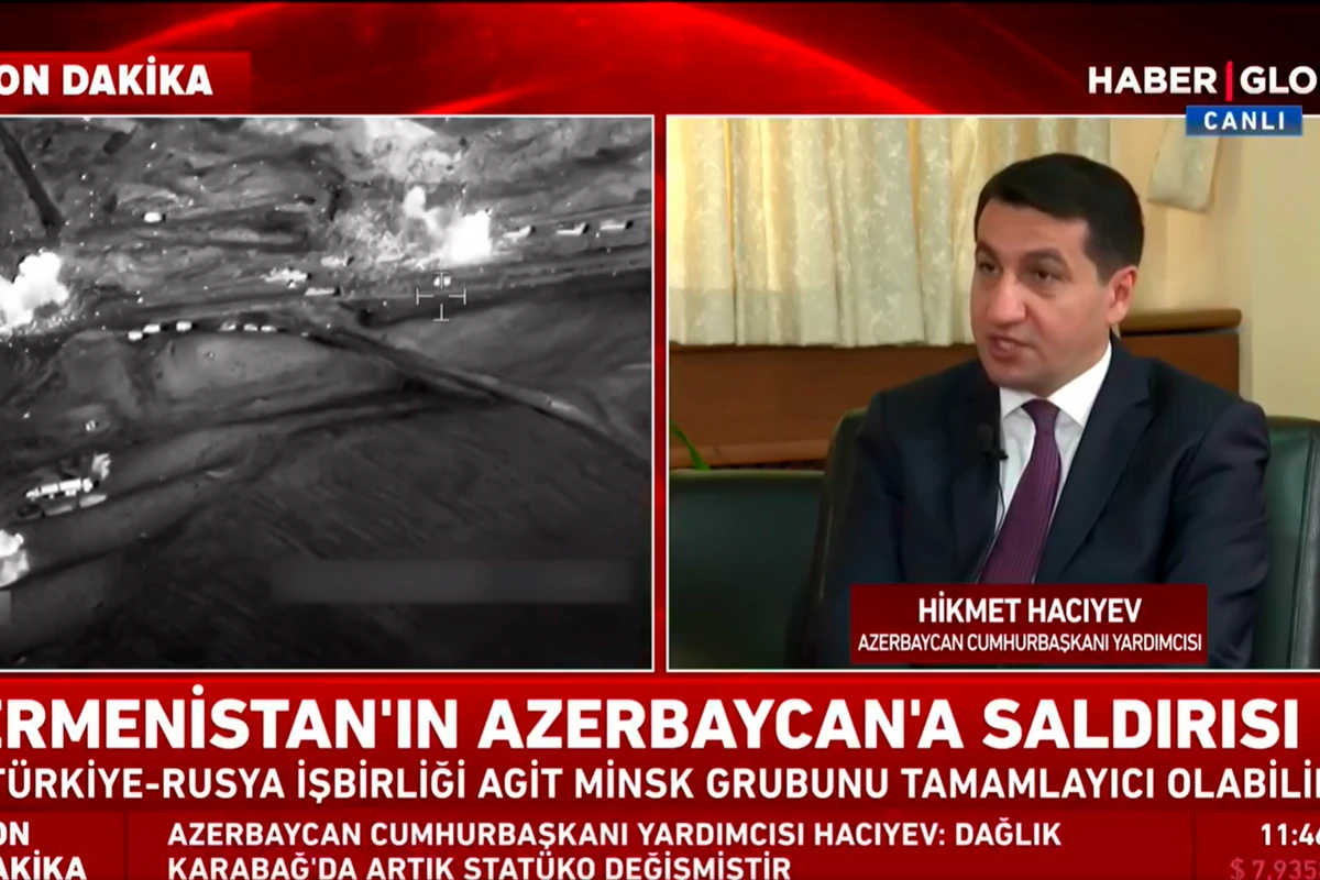 Hikmət Hacıyev “Haber Global”da Ermənistanın təxribatlarından danışıb - VİDEO