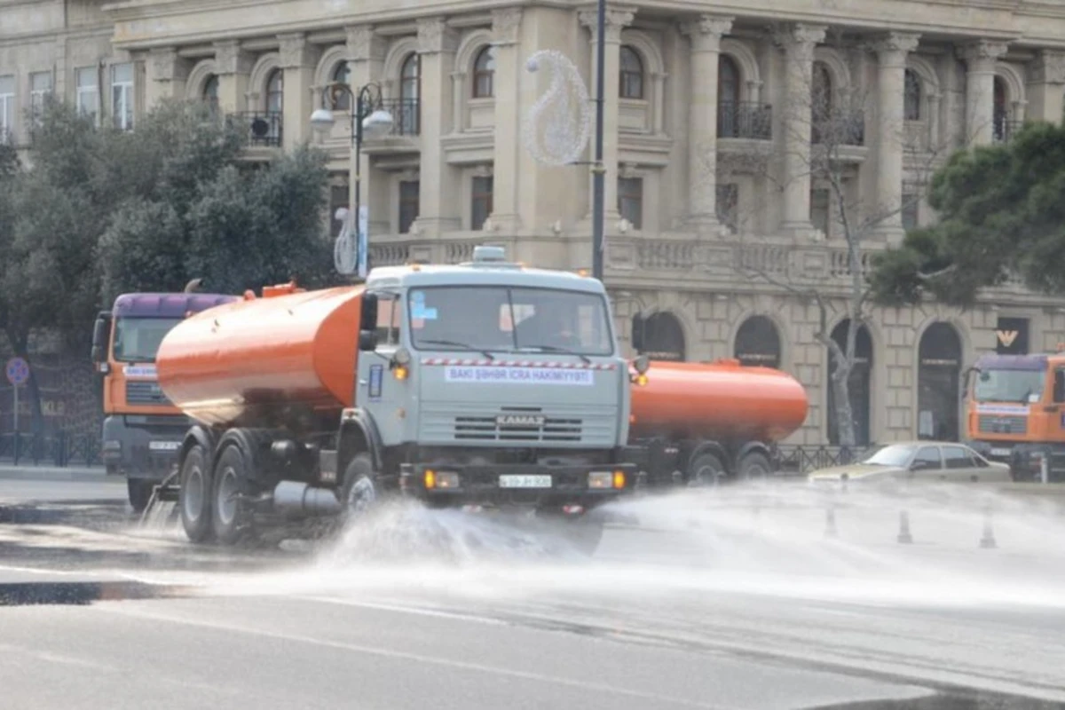 Bakıda əlavə gücləndirilmiş dezinfeksiya aparılacaq