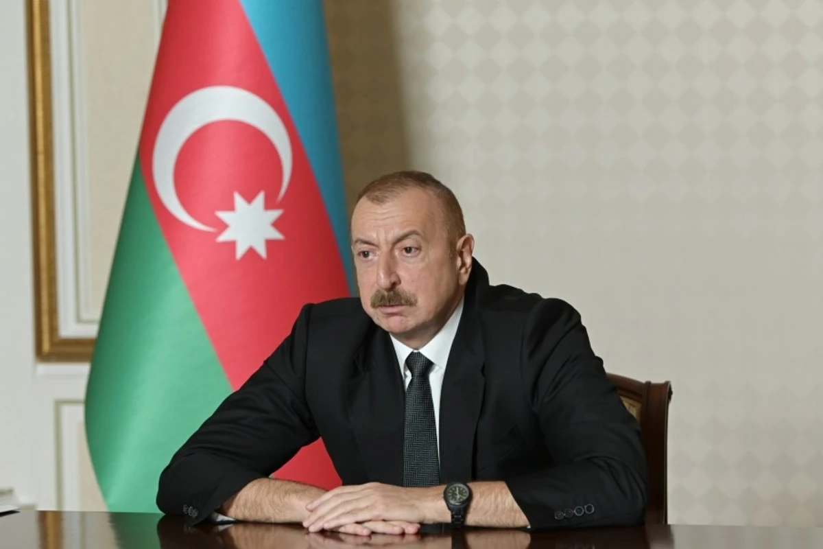 İlham Əliyev Rusiyanın RBK televiziya kanalına müsahibə verib - FOTO