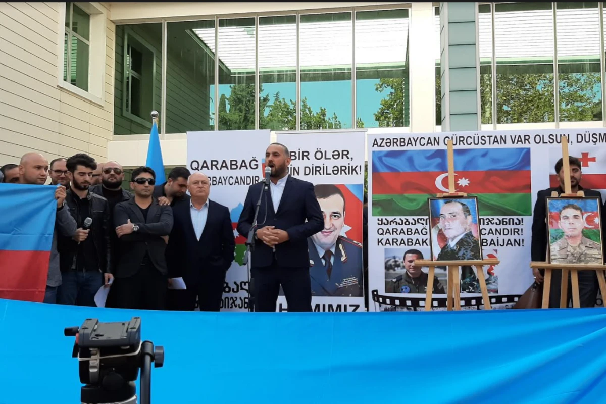 Gürcüstan azərbaycanlıları Azərbaycana dəstək mitinqi keçirir