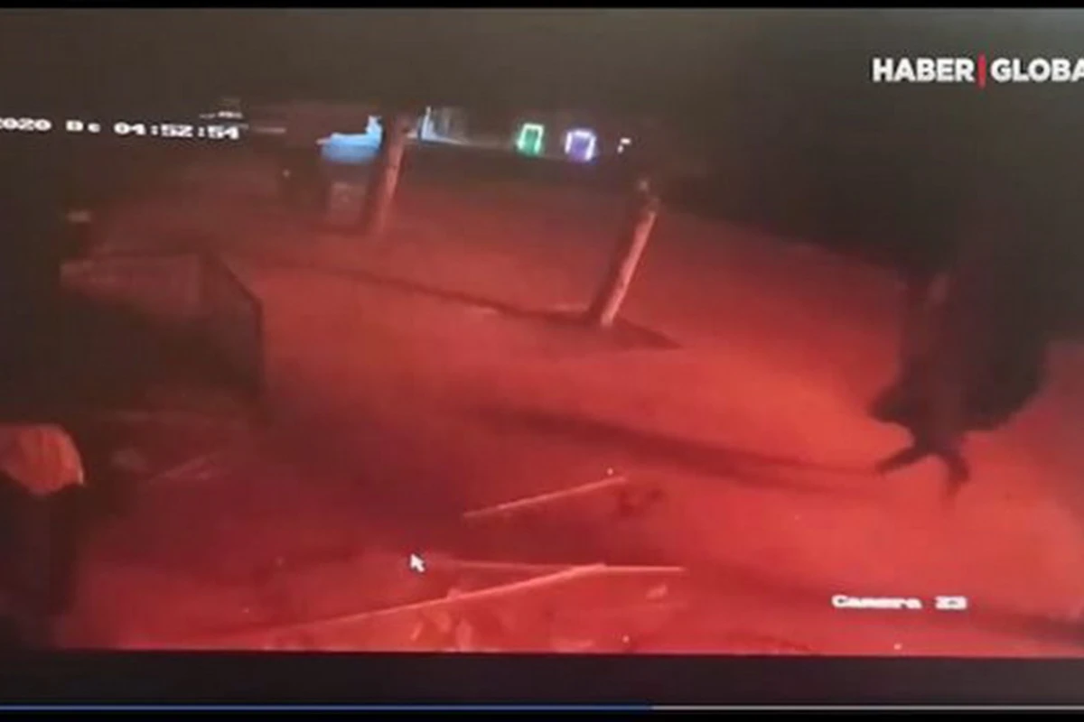 Haber Global показал момент нанесения армянами ракетного удара по Гяндже - ВИДЕО