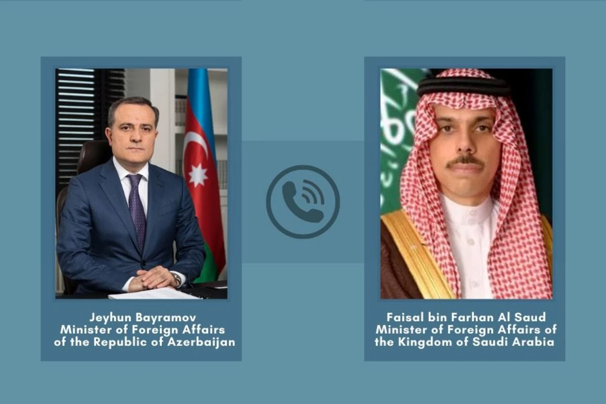 Azərbaycan və Səudiyyə Ərəbistanı XİN başçıları arasında telefon danışığı olub