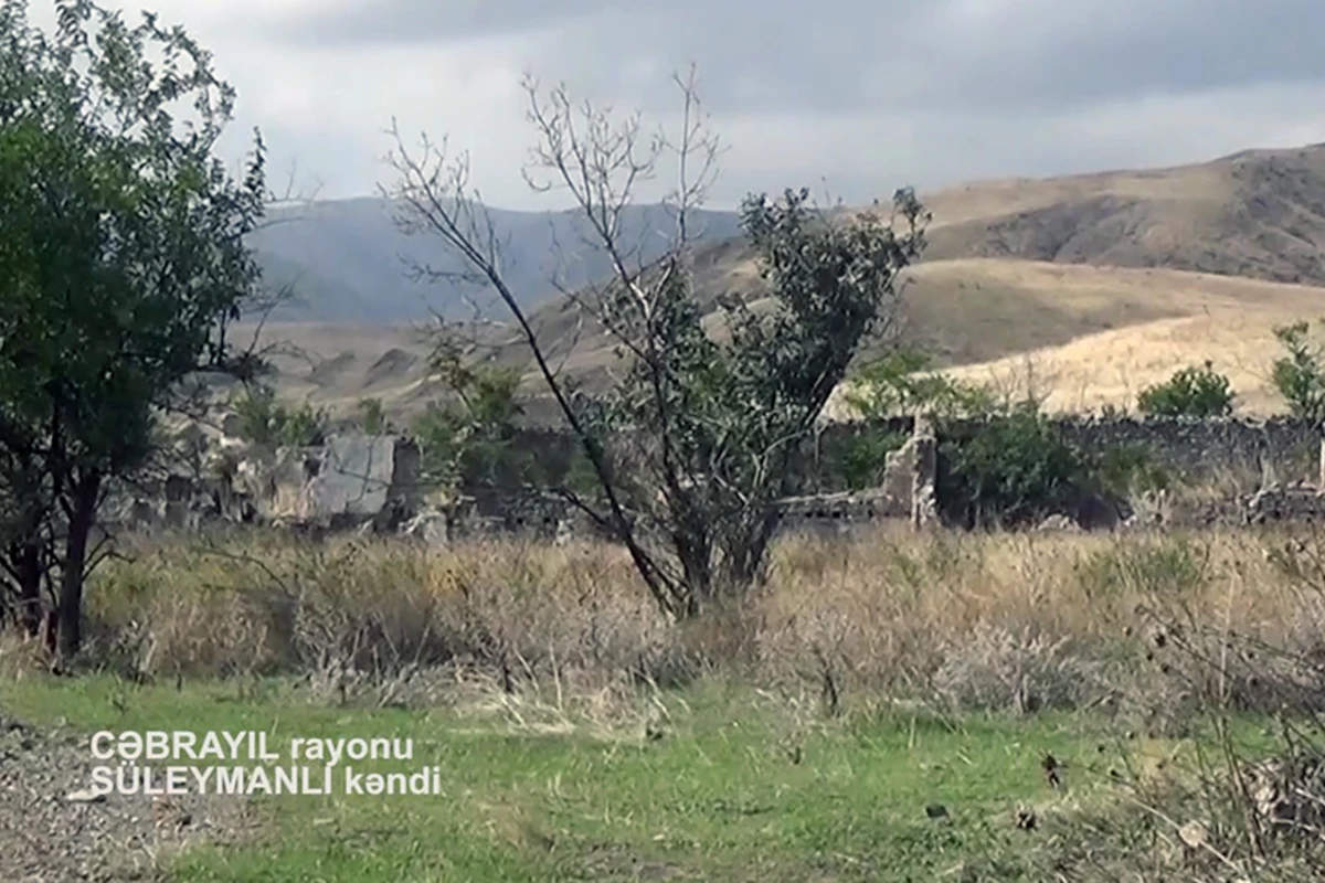 İşğaldan azad olunmuş daha bir kəndin görüntüsü - VİDEO