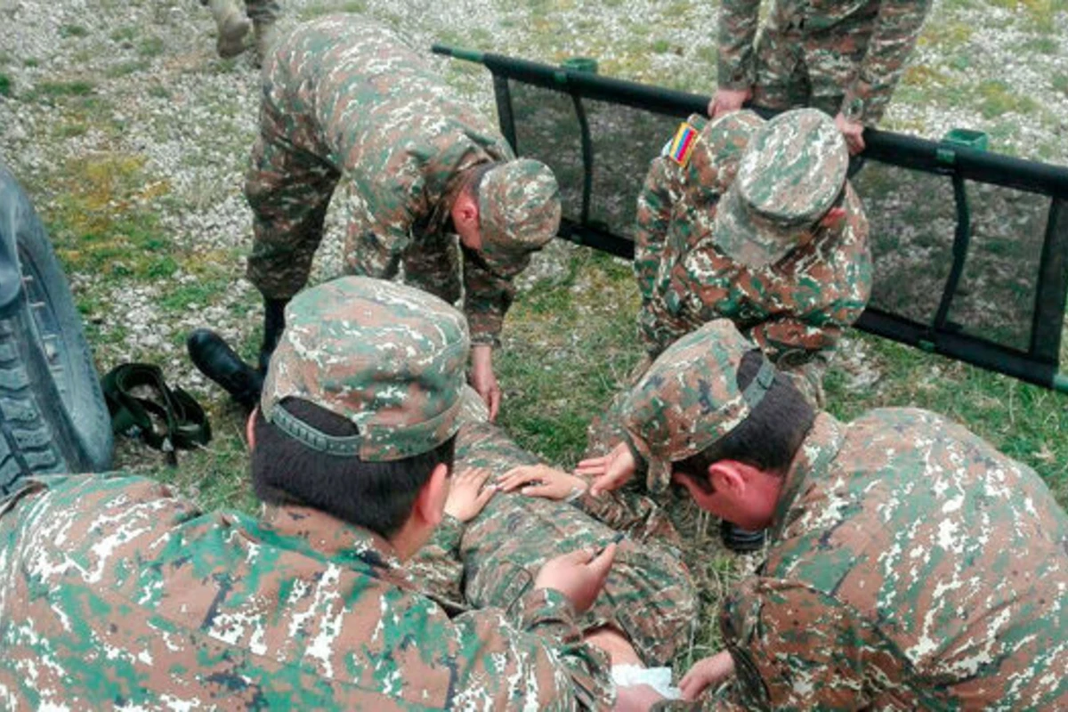 Ermənistan daha 45 hərbçisinin öldüyünü etiraf etdi