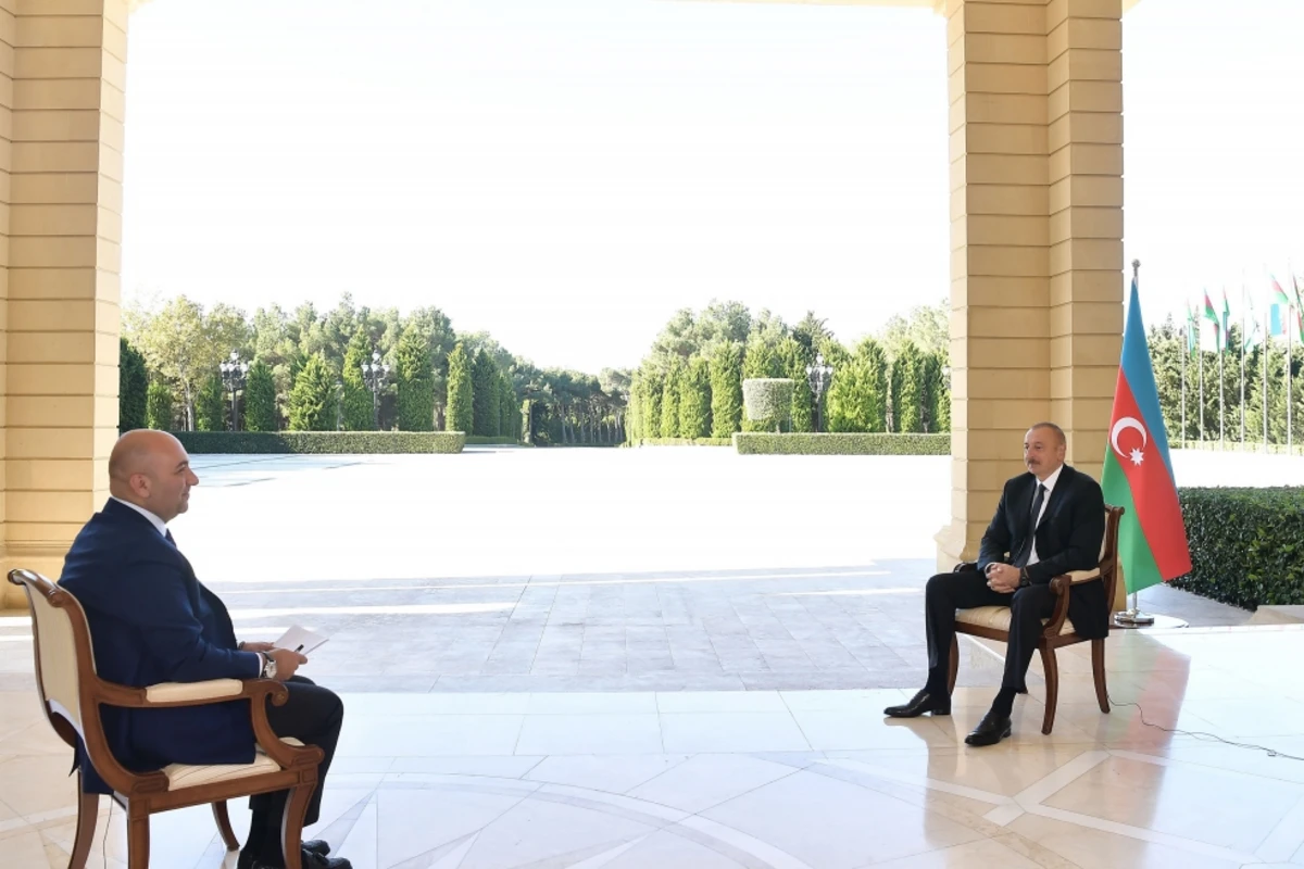 İlham Əliyev Türkiyənin “Haber Türk” televiziya kanalına müsahibə verib