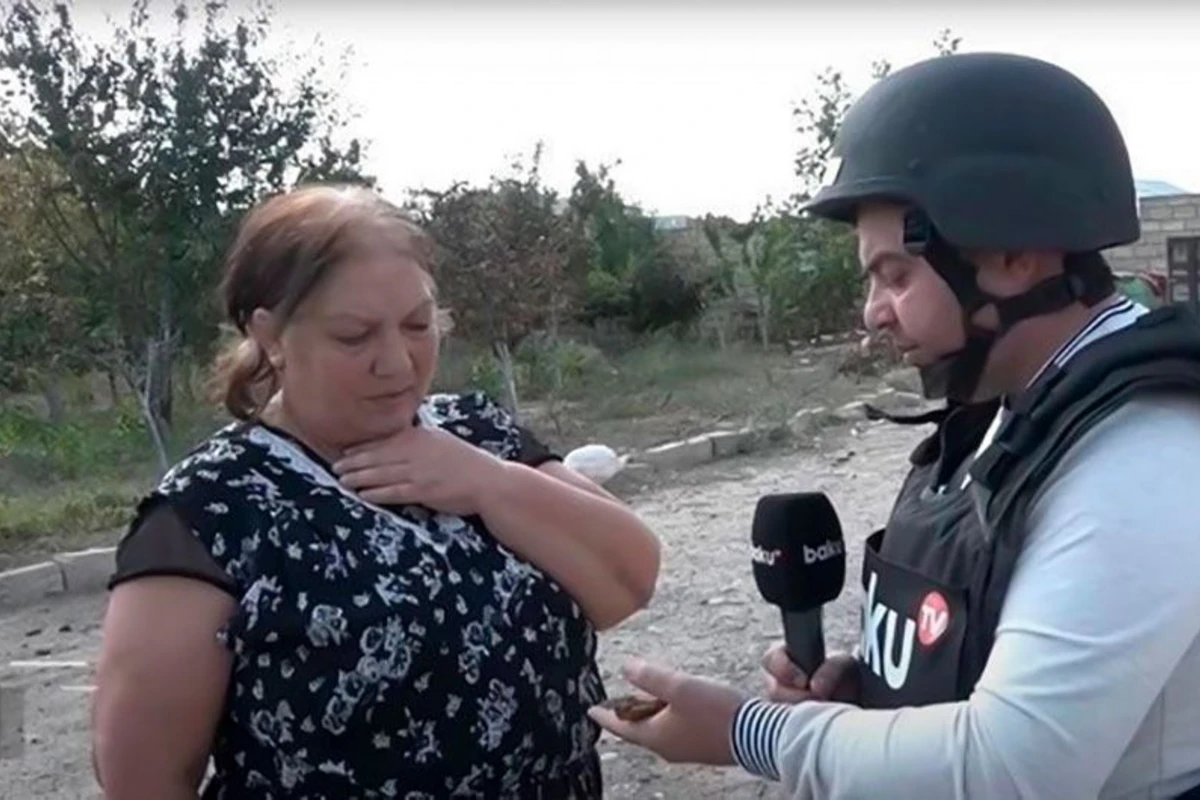 В Тертере в жилой дом попал снаряд - ВИДЕО