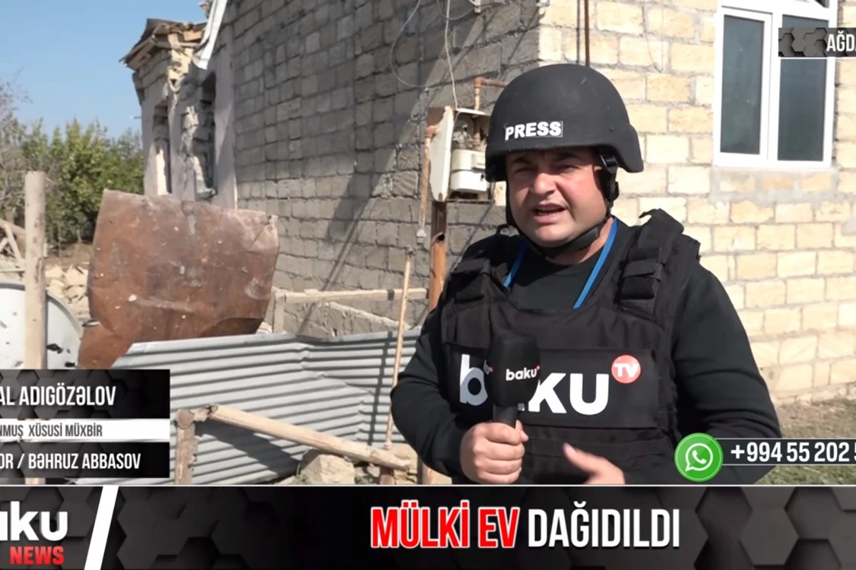 Враг обстрелял поселок в Агдамском районе - ВИДЕО