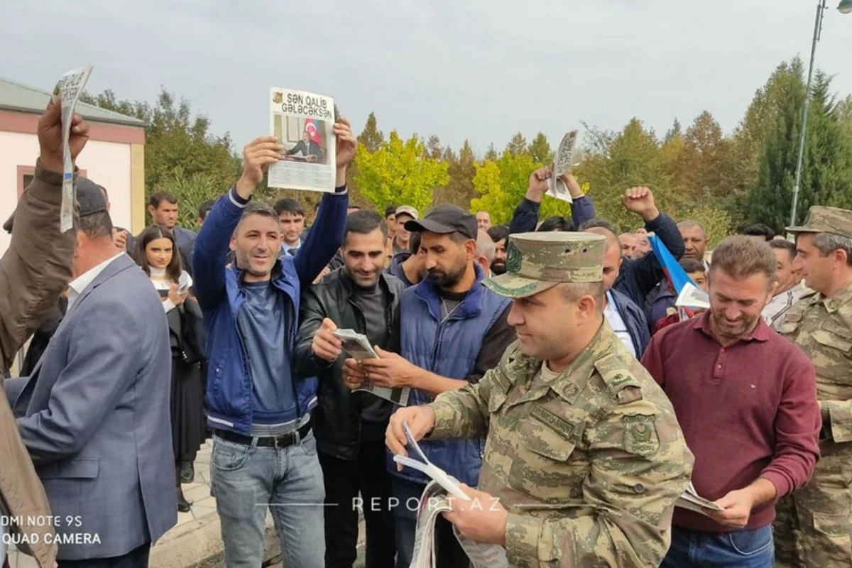 Жители Ходжавенда празднуют победу - ВИДЕО