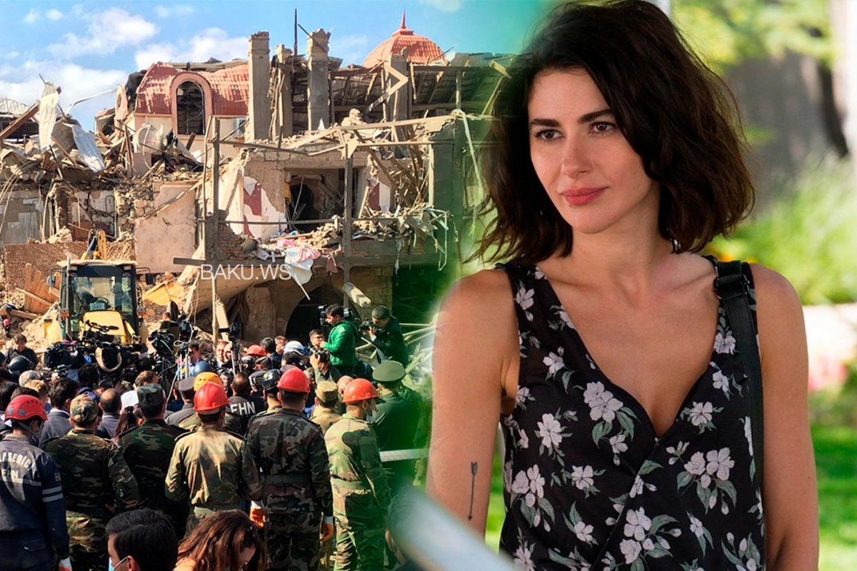 Nəsrin Cavadzadədən Gəncə paylaşımı: “Azərbaycanlıyam, ürəyim qan ağlayır” - VİDEO