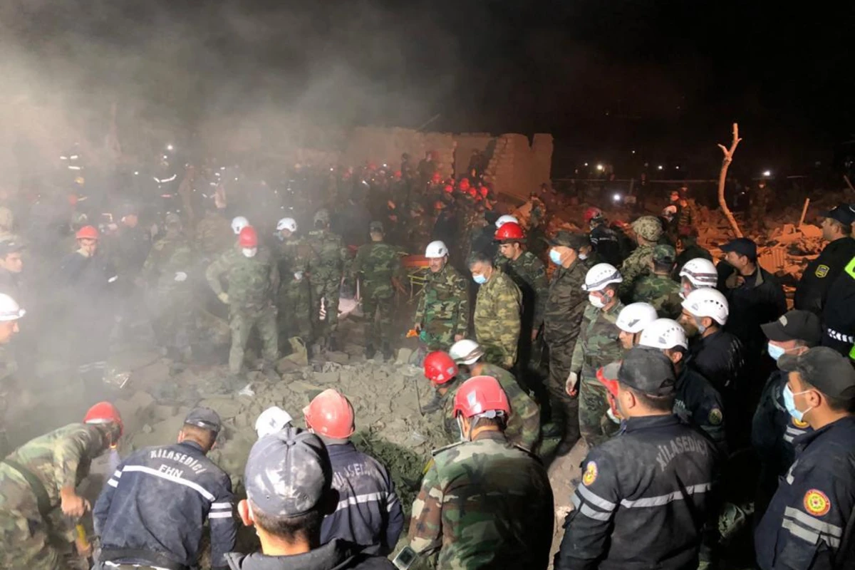 XİN-dən düşmənin Gəncəni raket atəşinə tutması ilə bağlı BƏYANAT