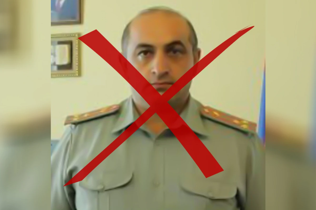 Məhv edilən erməni polkovnikin FOTOSU