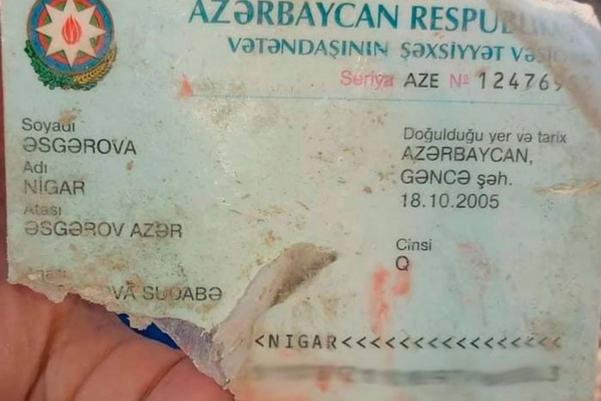 Ermənilərin Gəncəyə raket atması nəticəsində həlak olanlar arasında bir məktəbli də var