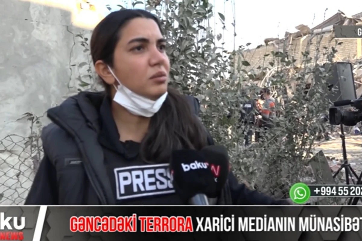 Xarici media nümayəndələri Gəncədəki terrorda gördüklərindən danışdılar - VİDEO Xarici media nümayəndələri Gəncədəki terrorda gördüklərindən danışdılar - VİDEO