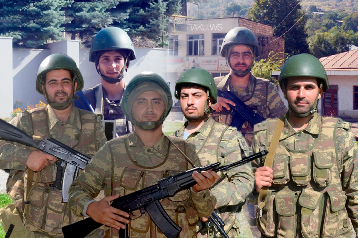 Hadrutu azad edən Azərbaycan əsgəri - FOTO Hadrutu azad edən Azərbaycan əsgəri - FOTO
