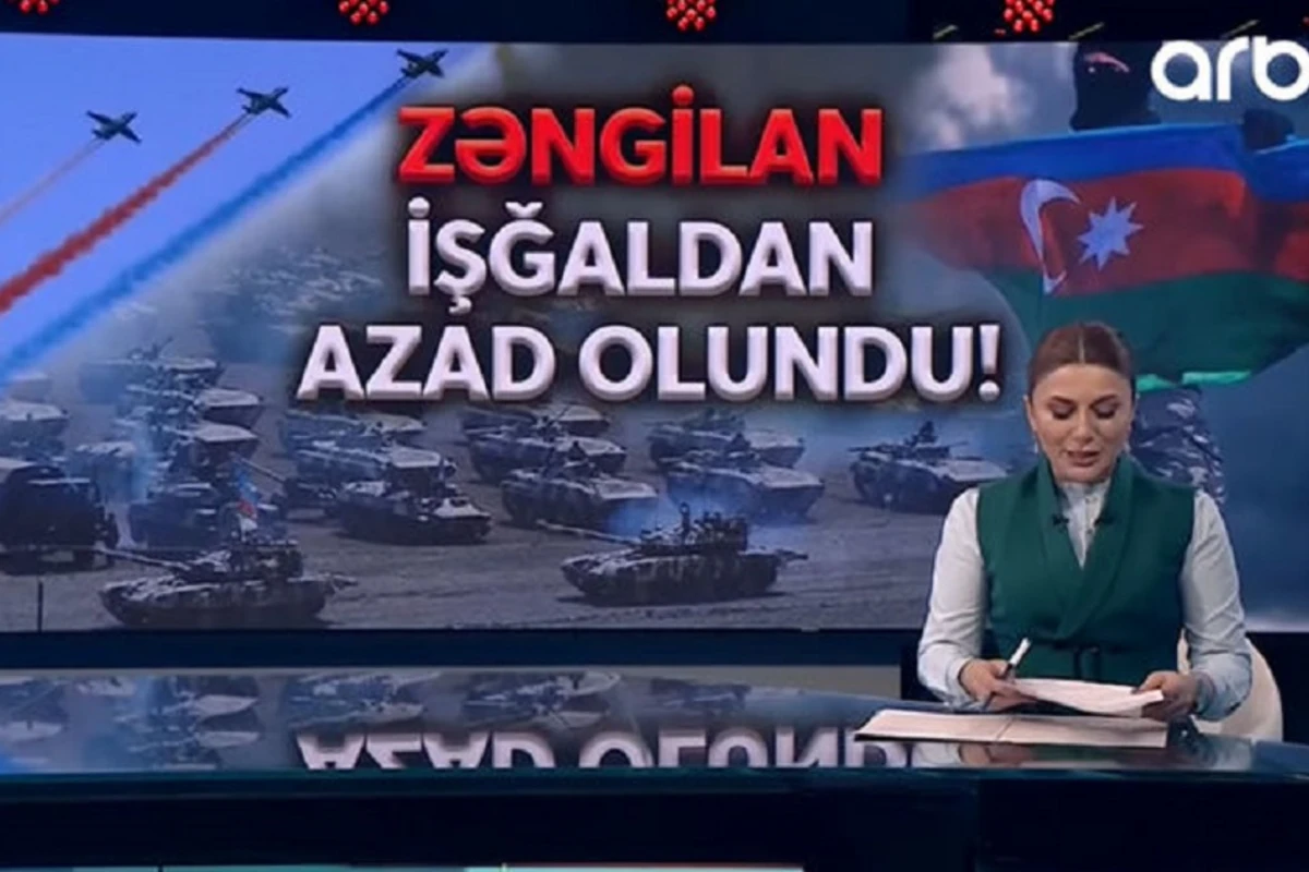 Azərbaycanlı teleaparıcı Zəngilanın işğaldan azad olunması xəbərini sevinc göz yaşları ilə təqdim etdi - VİDEO