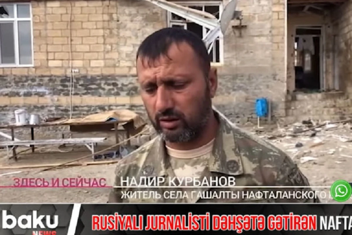Ermənilərin törətdiyi Naftalan faciəsi rusiyalı jurnalisti dəhşətə gətirdi - VİDEO Ermənilərin törətdiyi Naftalan faciəsi rusiyalı jurnalisti dəhşətə gətirdi - VİDEO