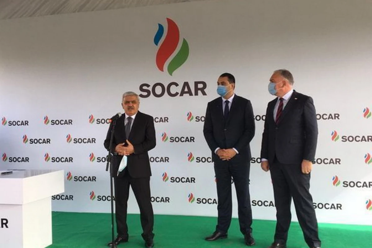 SOCAR строит спортивный комплекс в грузинском селе - ФОТО