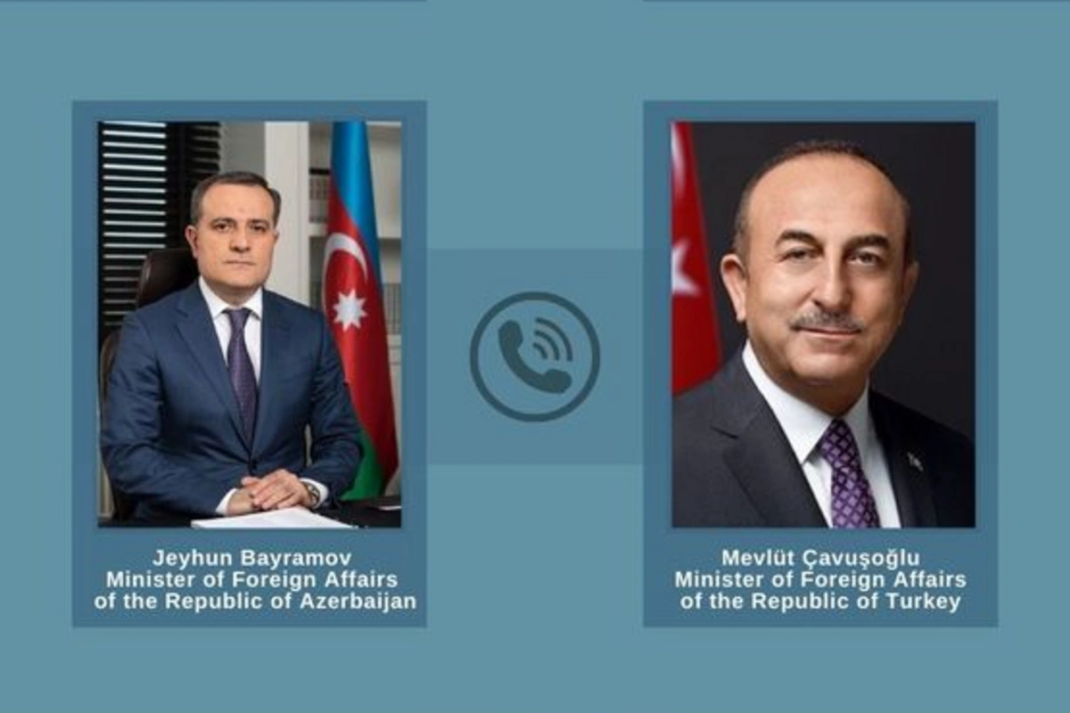 Ceyhun Bayramov Mevlüt Çavuşoğlu ilə telefonla danışıb