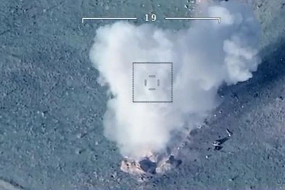 Азербайджанская армия нанесла удары по врагу - ВИДЕО