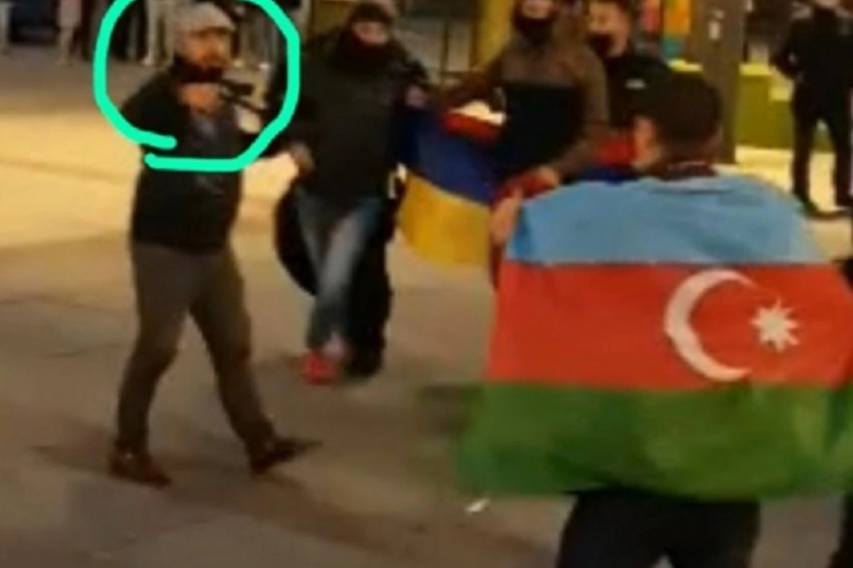 Polşada ermənilər azərbaycanlılara atəş açdı - VİDEO