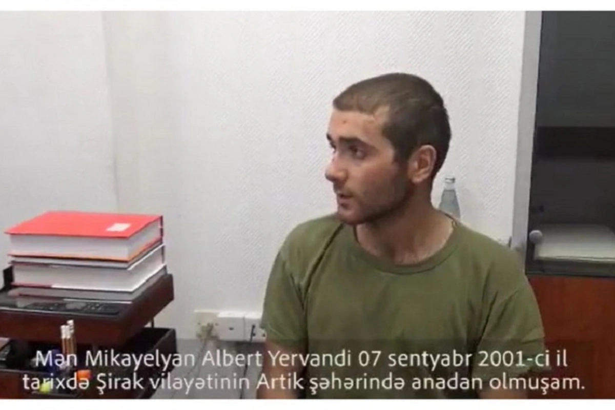 Erməni əsir: “Ermənistanda kürd əsilli muzdlu dəstələr bizə təlim keçirdilər” - VİDEO