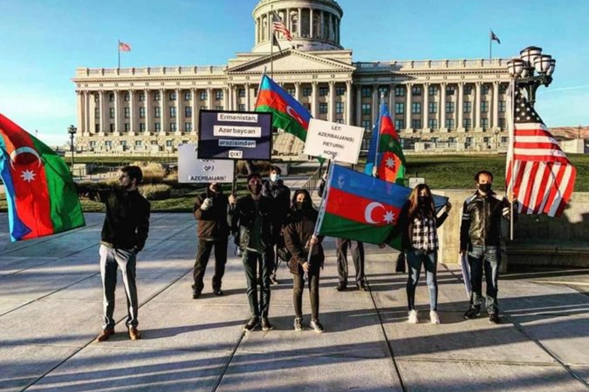 ABŞ-ın Salt Lake şəhərində Qarabağa dəstək aksiyası keçirilib ABŞ-ın Salt Lake şəhərində Qarabağa dəstək aksiyası keçirilib