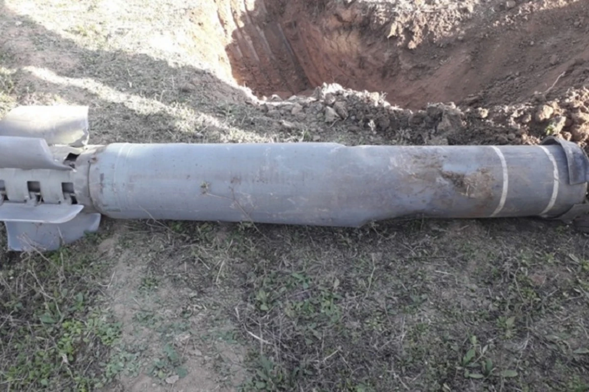 Ermənilər Goranboyun Meşəli kəndinə qadağan olunmuş raket atıb Ermənilər Goranboyun Meşəli kəndinə qadağan olunmuş raket atıb